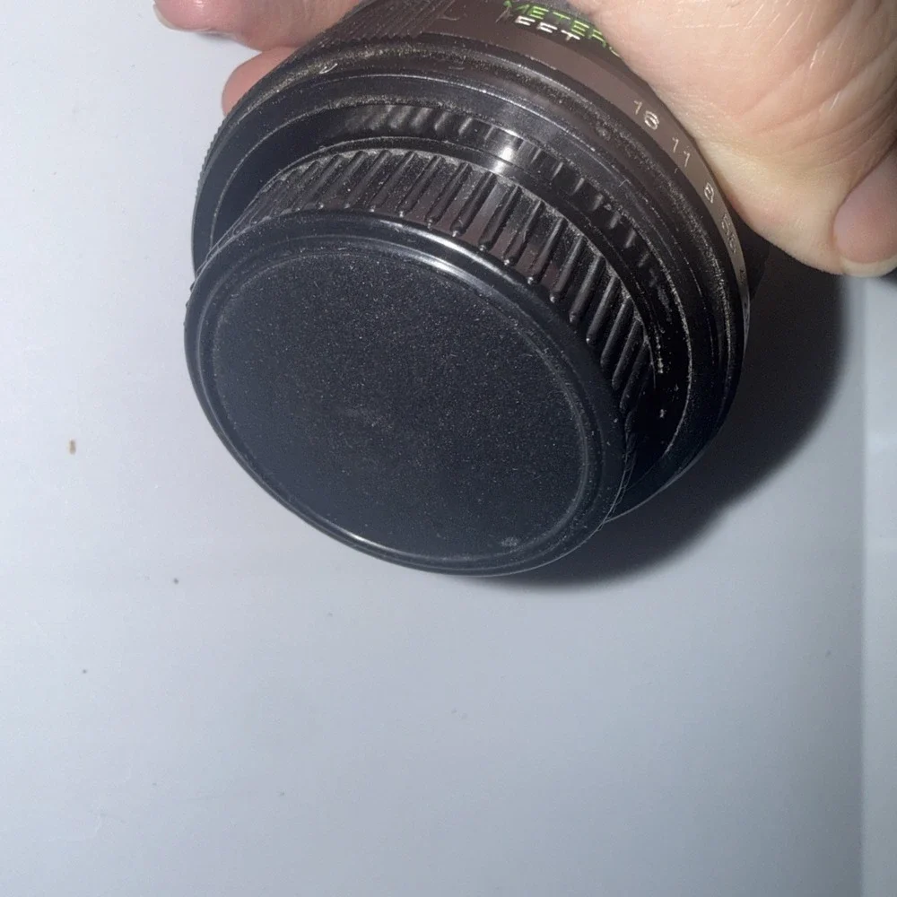 Vintage Camera Lens - Vivitar 49mm 1:1.8 Auto Caps Included